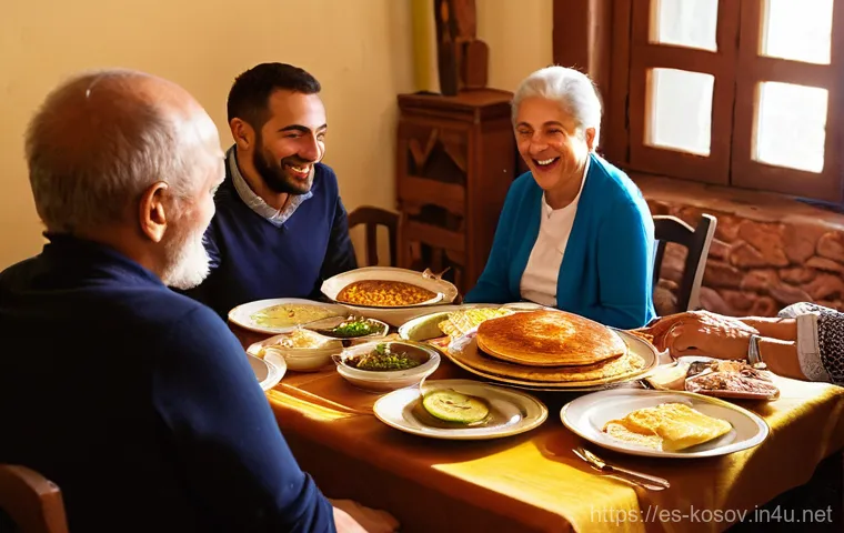 코소보에서 알바니아어 배우기 - **Prompt 2: Prizren Riverside Café Study Session**
    "A picturesque outdoor café scene by the Lumb...